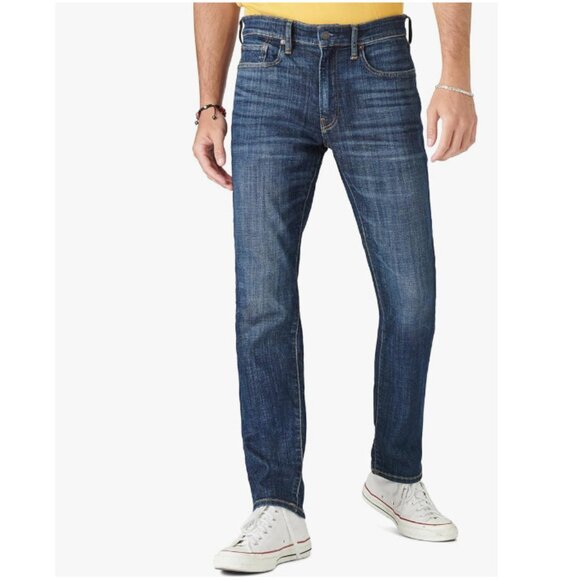 NWT Lucky Brand Mens 410 Athletic Straight Coolmax Stretch Jean 34W x 30L - Picture 3 of 3